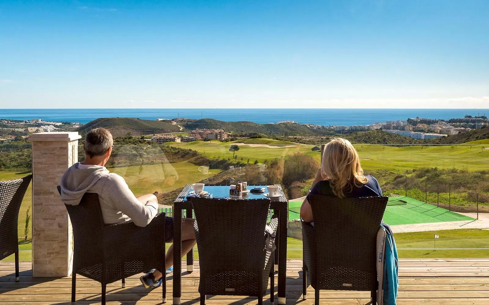 South Facing Apartment With Ample Sun Terrace & Panoramic Views Mijas Costa 0*,  Spanyolország